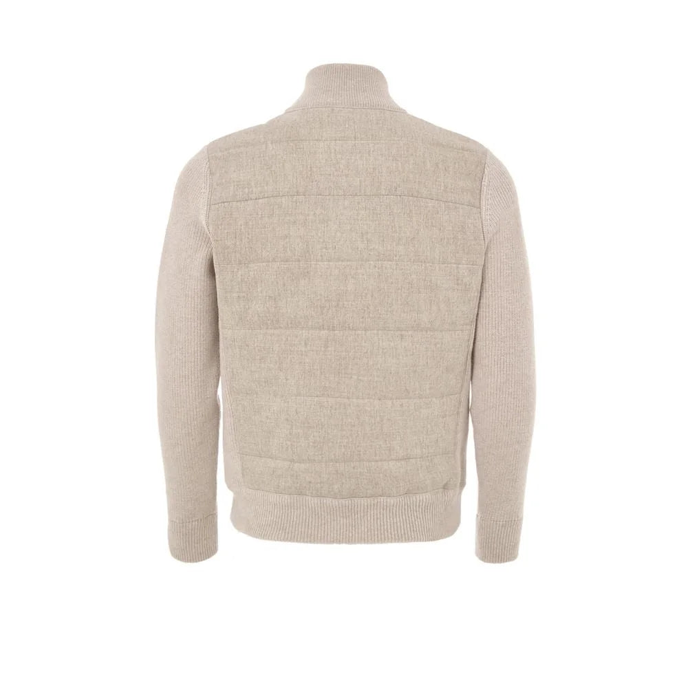 Gran Sasso Beige Wool Bomber - IT50 | L