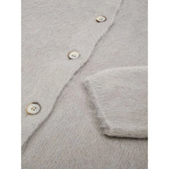 Gran Sasso Beige Wool Cardigan - IT44|L