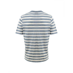 Gran Sasso Blue Cotton Long - IT50 | XXL - T-Shirts