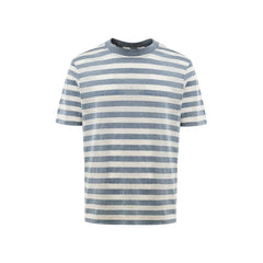 Gran Sasso Blue Cotton Long - IT50 | XXL - T-Shirts