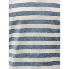 Gran Sasso Blue Cotton Long - IT50 | XXL - T-Shirts