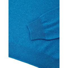Gran Sasso Blue Wool Turtleneck