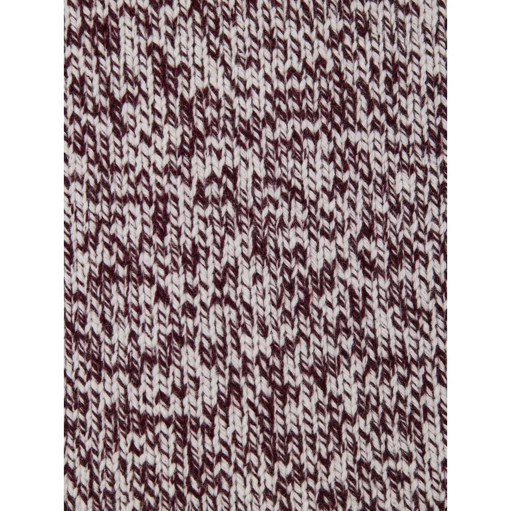 Gran Sasso Bordeaux Wool Turtleneck - IT50 | L