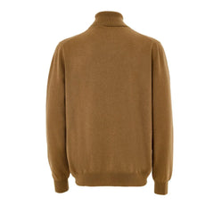 Gran Sasso Brown Wool Turtleneck