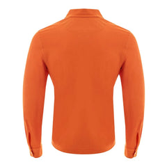 Gran Sasso Elegant Orange Cotton Polo for Men - IT50 | L - Polos