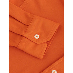 Gran Sasso Elegant Orange Cotton Polo for Men - IT50 | L - Polos