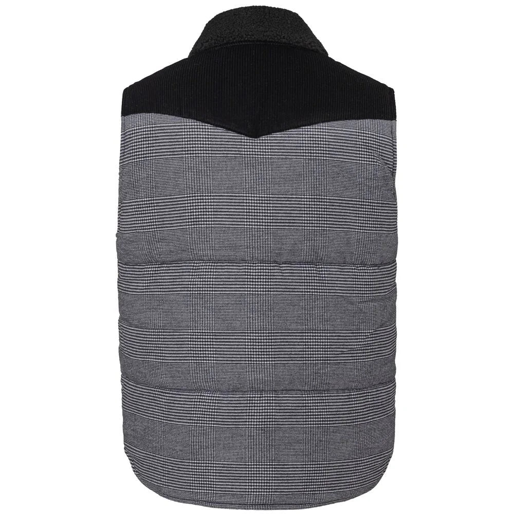 Gran Sasso Gray Cotton Sleveless Jacket - IT50 | L - Vests