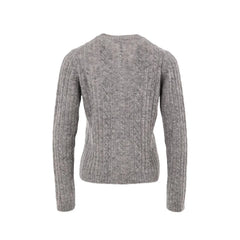 Gran Sasso Gray Wool Cardigan