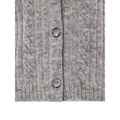 Gran Sasso Gray Wool Cardigan