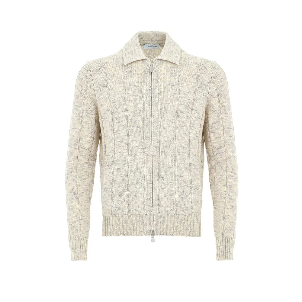 Gran Sasso Gray Wool Cardigan - IT50 | L