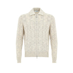 Gran Sasso Gray Wool Cardigan - IT50 | L