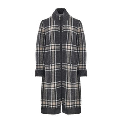 Gran Sasso Gray Wool Robe - IT44|L