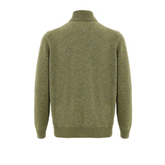 Gran Sasso Green Wool Turtleneck - IT54 | XXL