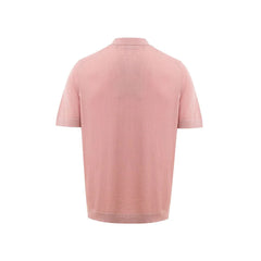 Gran Sasso Pink Cotton Polo Shirt - IT50 | L - Polos
