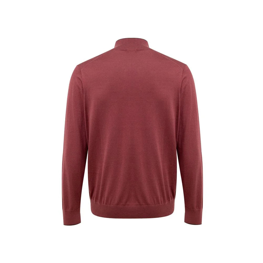 Gran Sasso Red Silk T-Shirt - IT50 | L - Sweaters