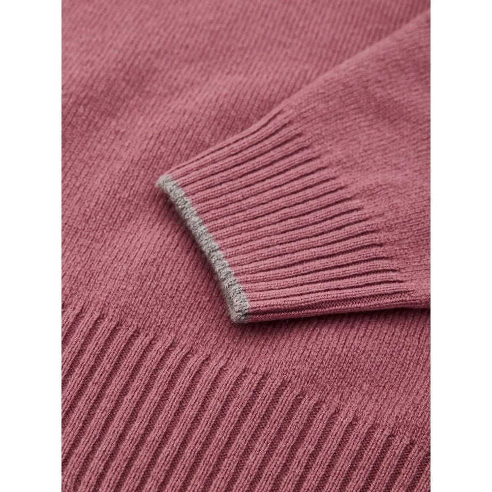 Gran Sasso Red Wool Turtleneck - IT54 | XXL