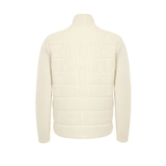 Gran Sasso White Wool Full-Length Jacket - IT50 | L