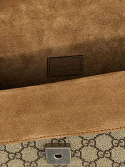 Gucci Beige Calfskin Shoulder Bag