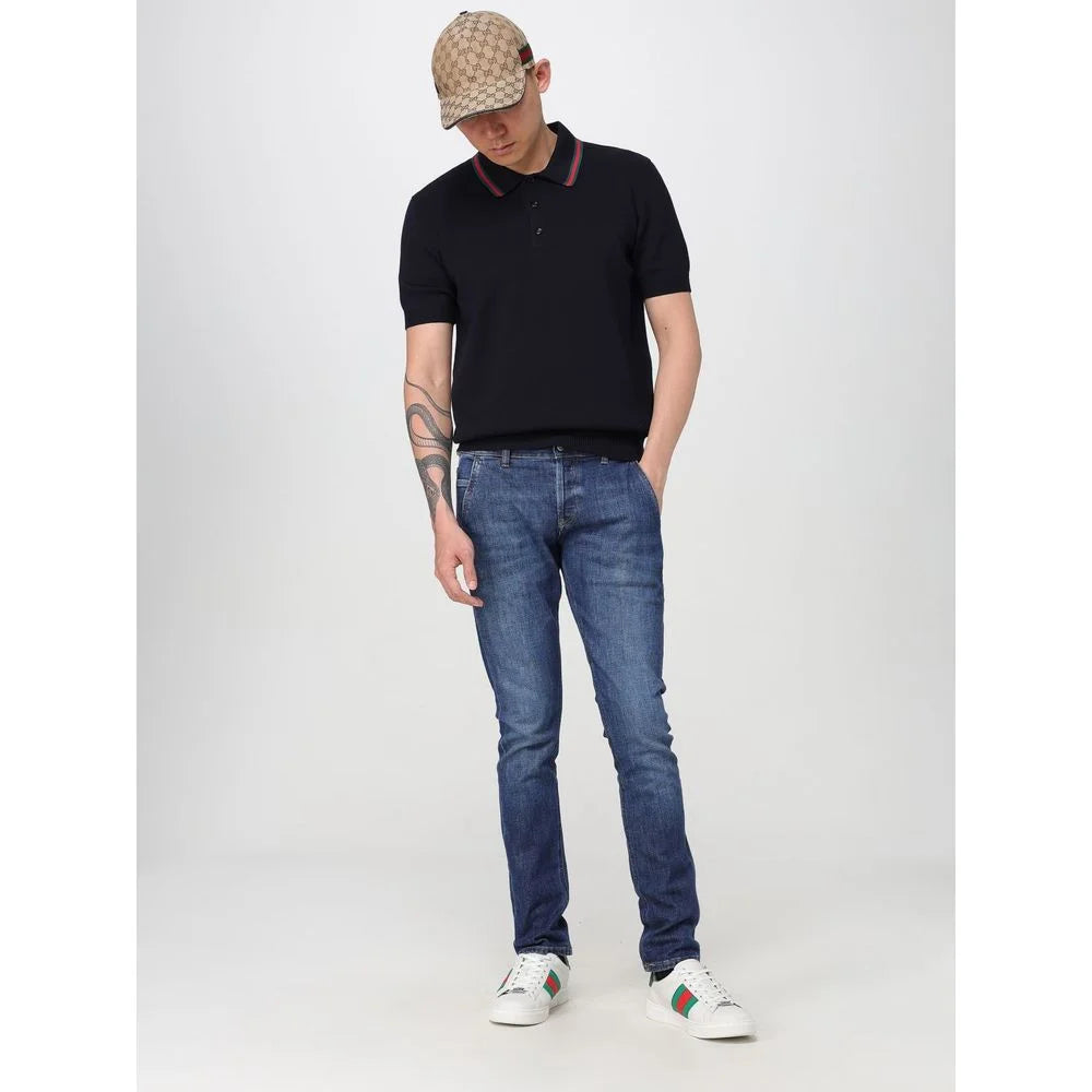 Gucci Beige Cotton And Leather Cap (Baseball Hat) - M