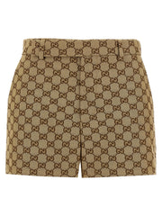 Gucci Beige Cotton Bermuda Shorts