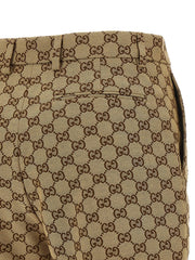 Gucci Beige Cotton Bermuda Shorts