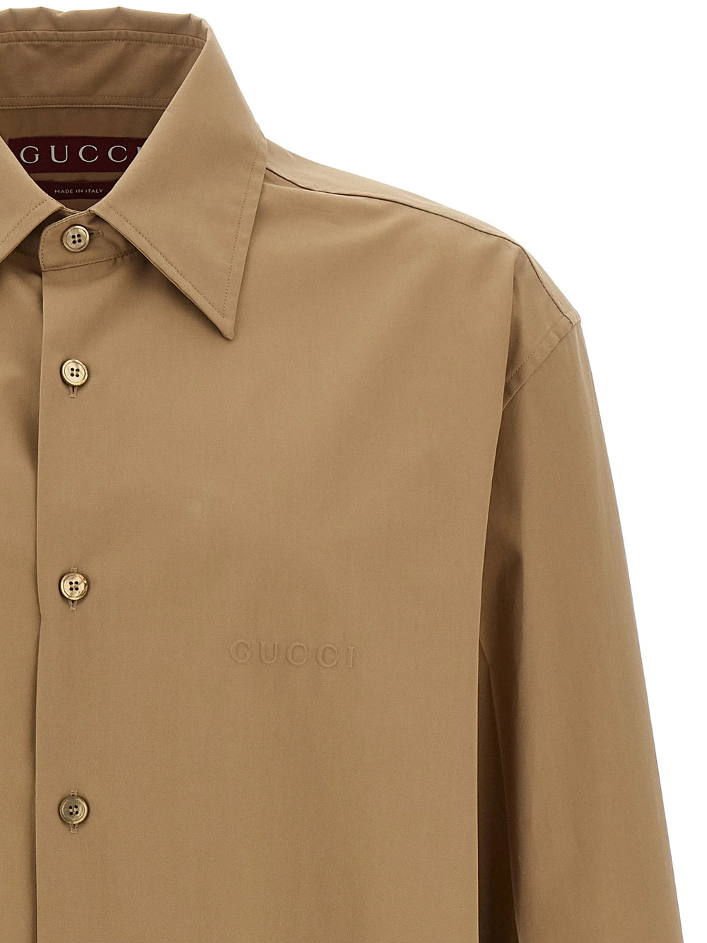Gucci Beige Cotton Blouse - IT50 | L