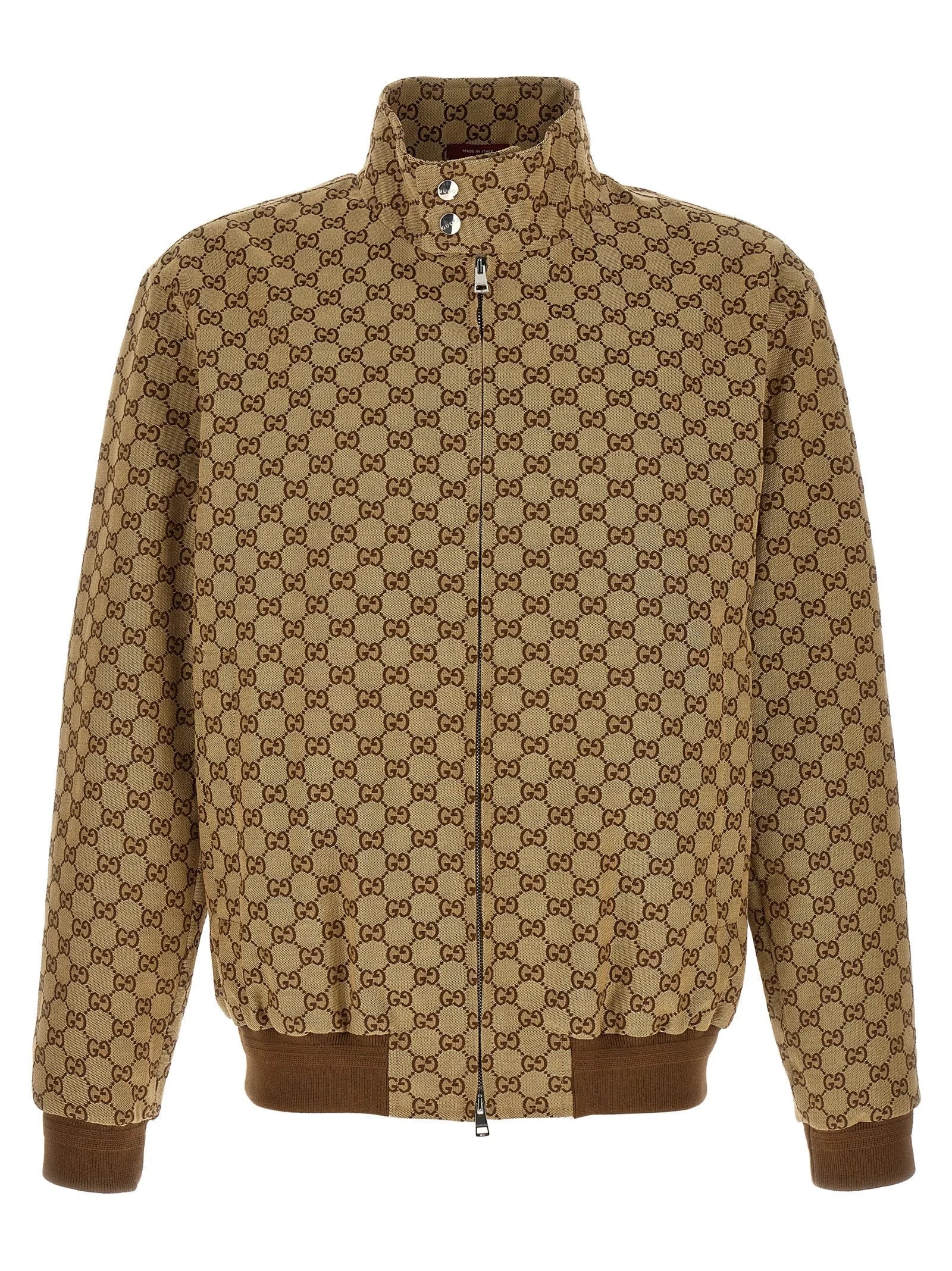 Gucci Beige Cotton Bomber