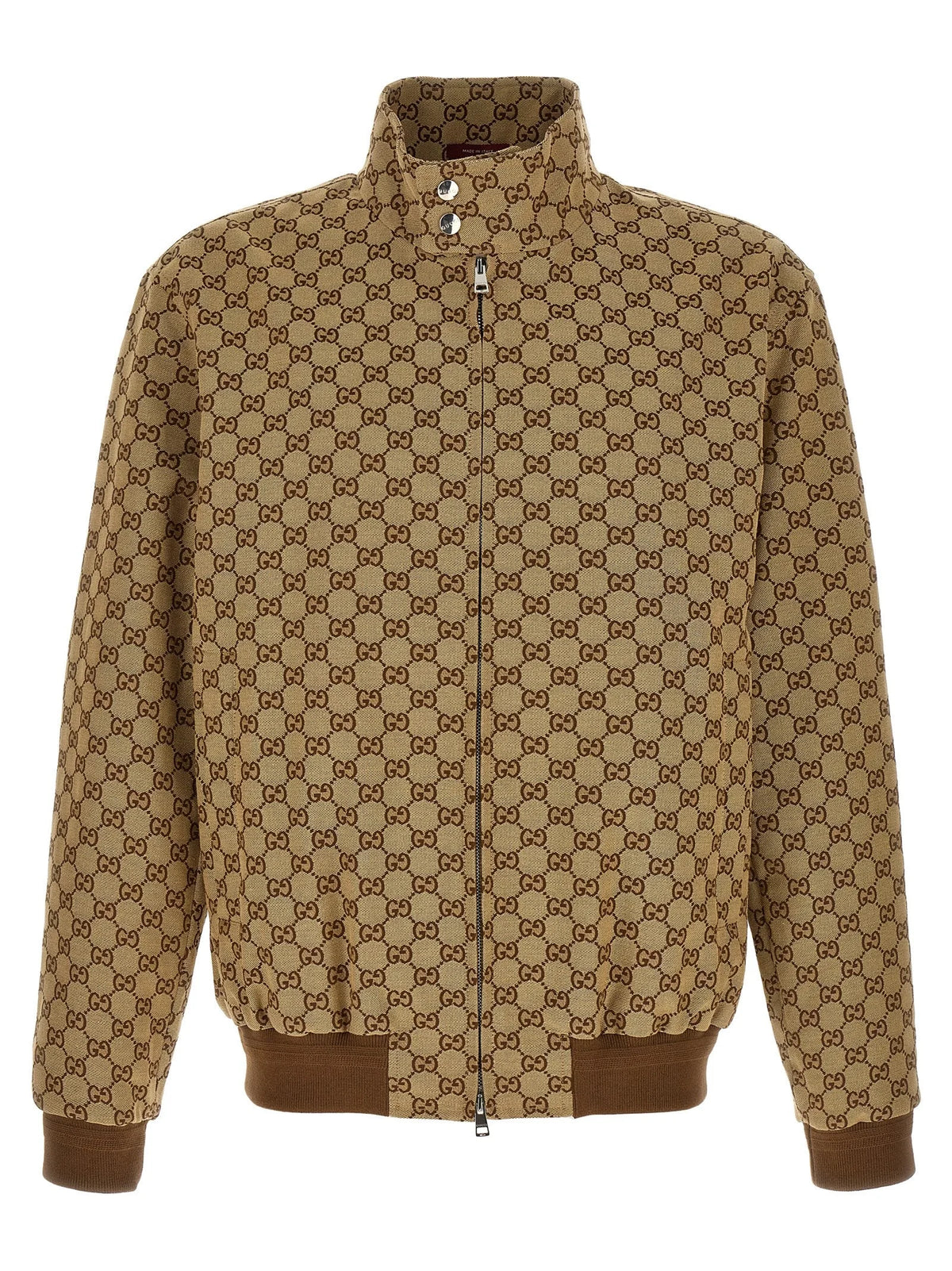 Gucci Beige Cotton Bomber