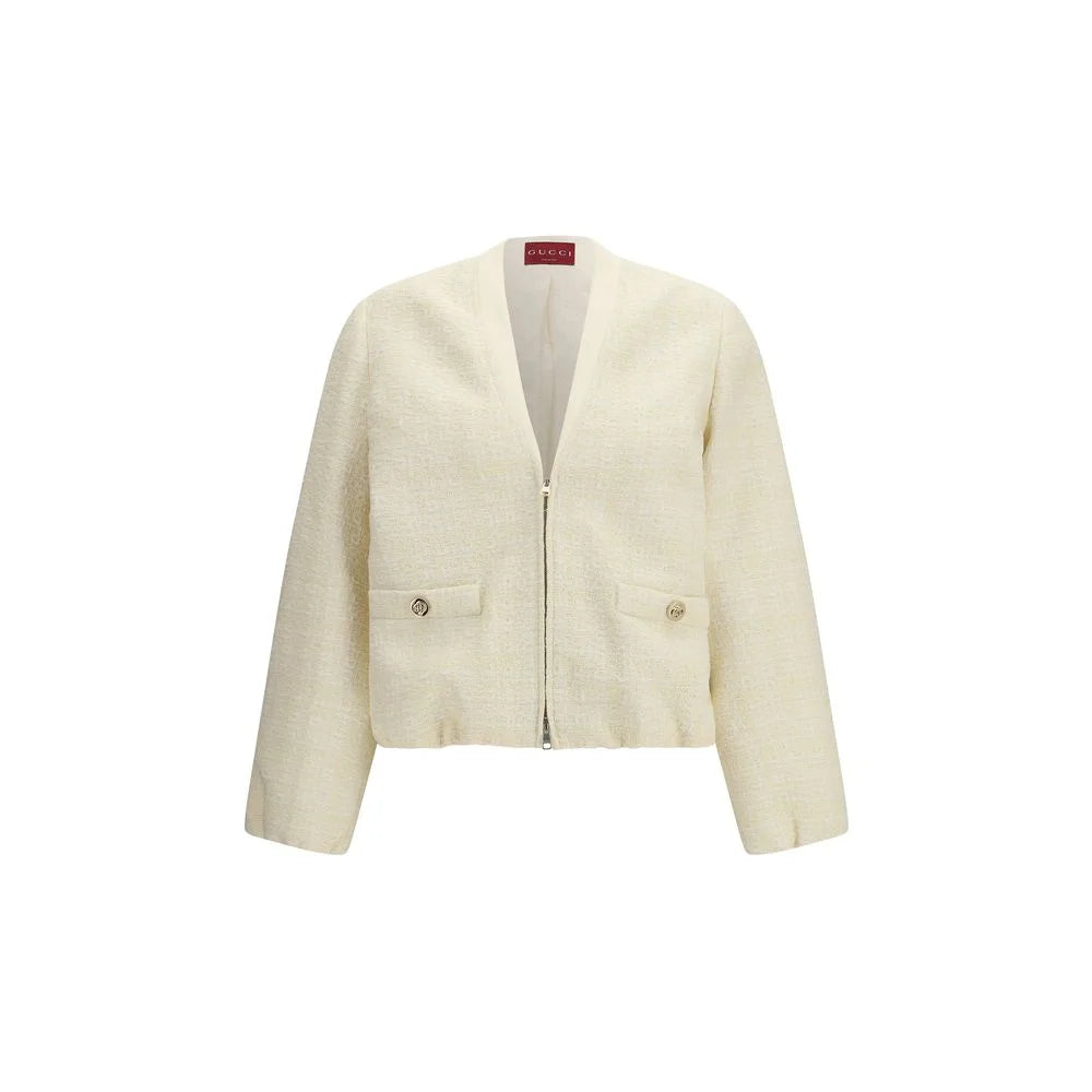 Gucci Beige Cotton Shell Jacket - IT40 | M