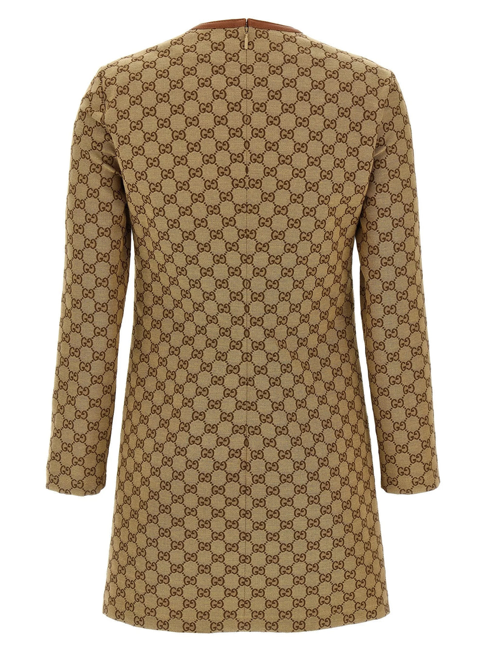 Gucci Beige Cotton Short Dress - IT42