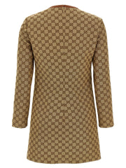 Gucci Beige Cotton Short Dress - IT42