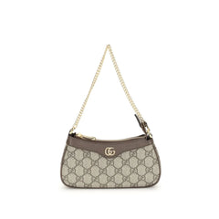 Gucci Beige Cotton Shoulder Bag