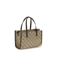 Gucci Beige Cotton Shoulder Bag
