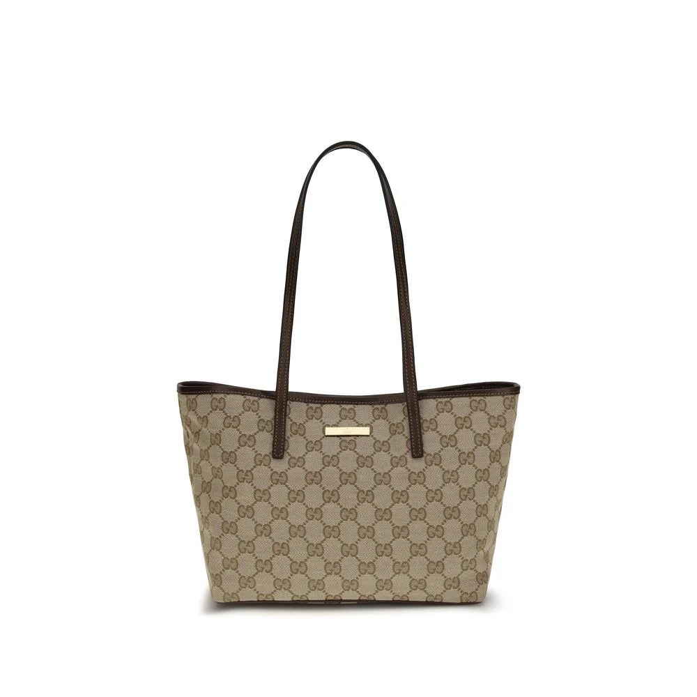 Gucci Beige Fabric Handbag