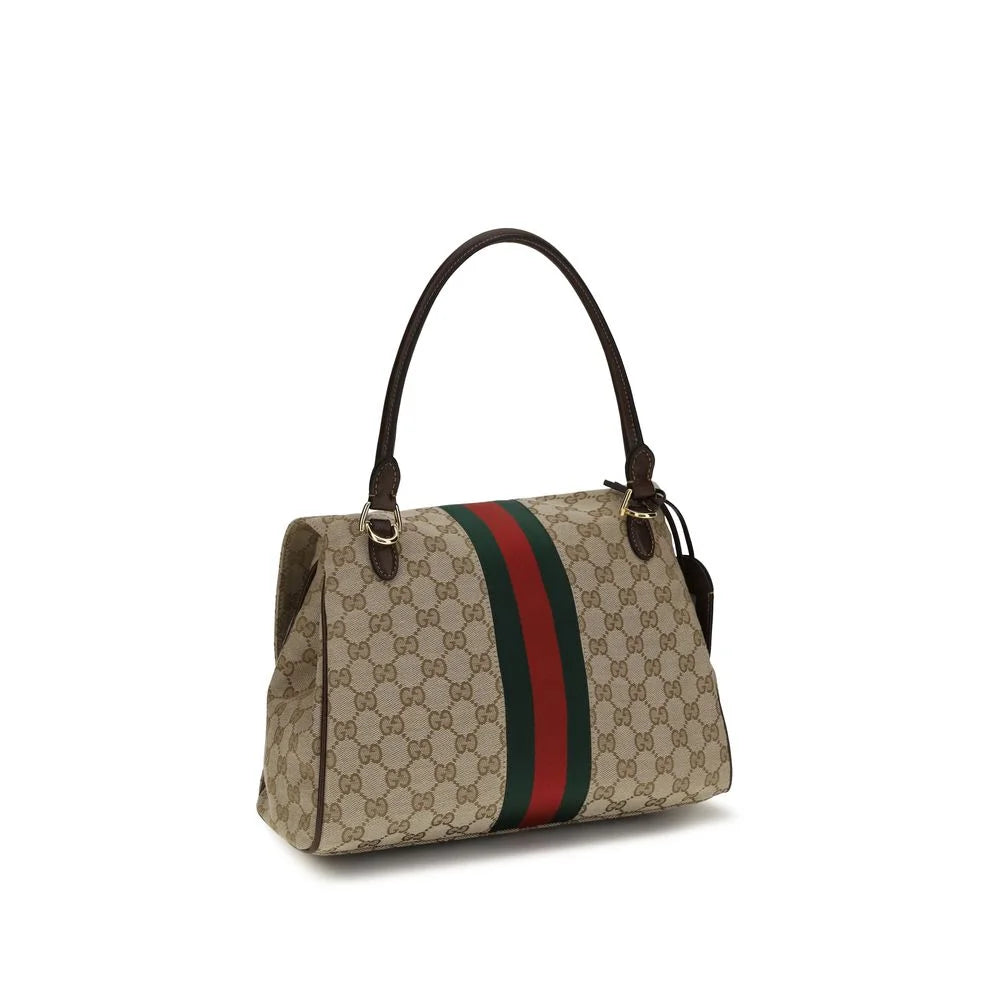 Gucci Bézs Szövetes Kézitető