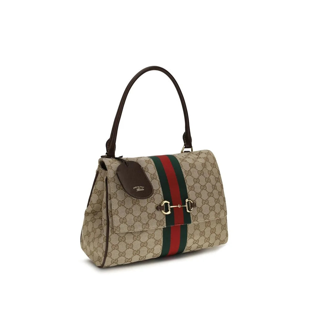 Gucci Bézs Szövetes Kézitető