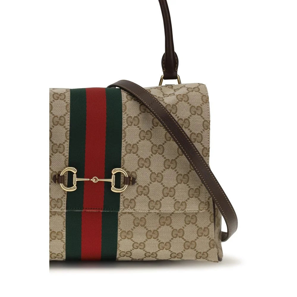 Gucci Beige Fabric Handbag