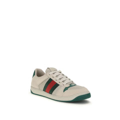 Gucci Beige Fabric Low Top Sneakers - EU41.5/US8.5