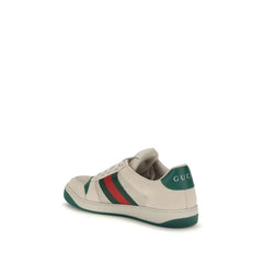 Gucci Beige Fabric Low Top Sneakers - EU41.5/US8.5