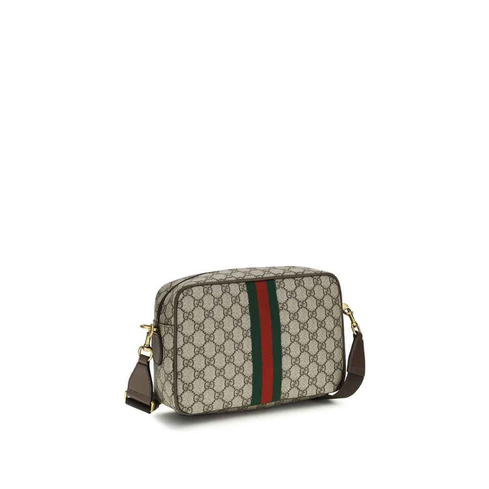 Gucci Beige Stof Skulder Taske