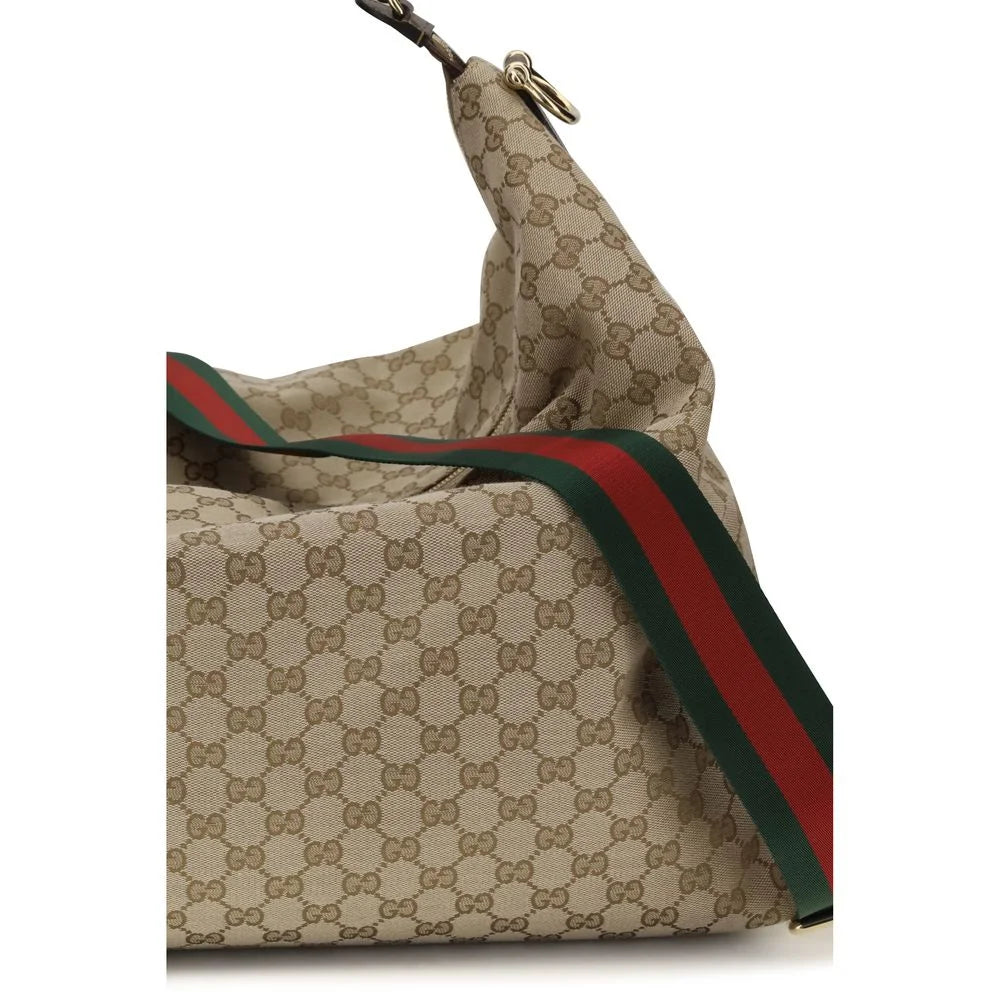 Gucci Beige Fabric Shoulder Bag
