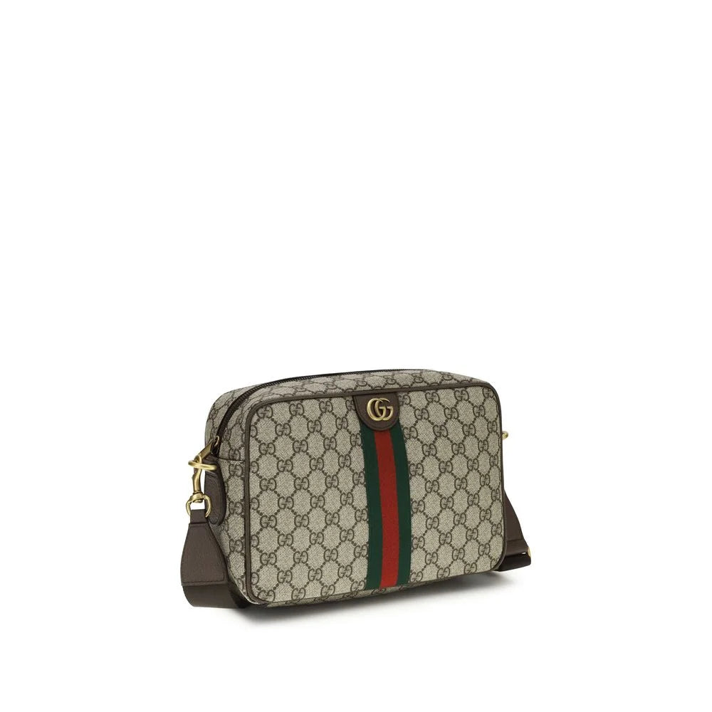 Gucci Beige Stof Skulder Taske