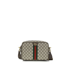 Gucci Beige Stof Skulder Taske