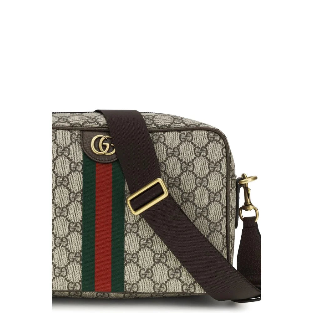 Gucci Beige Stof Skulder Taske