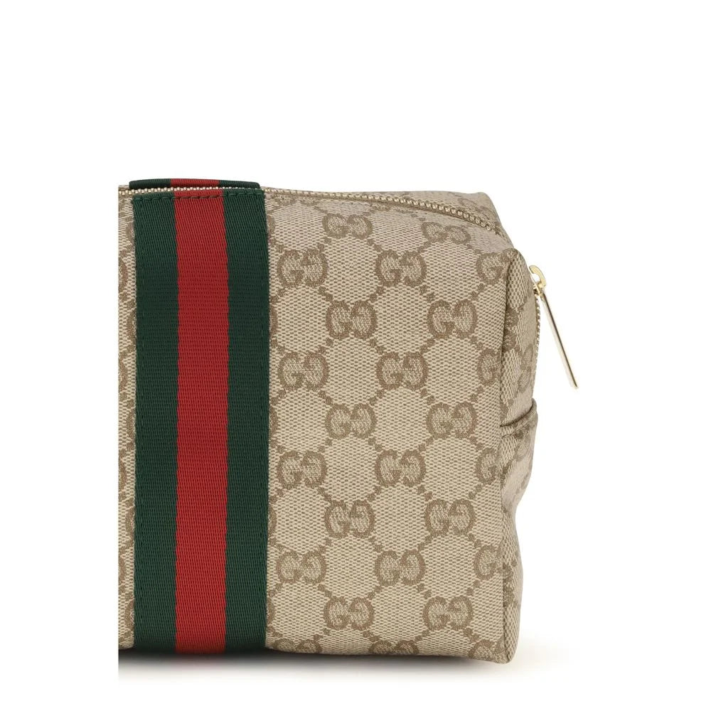 Gucci Beige Fabric Wallet