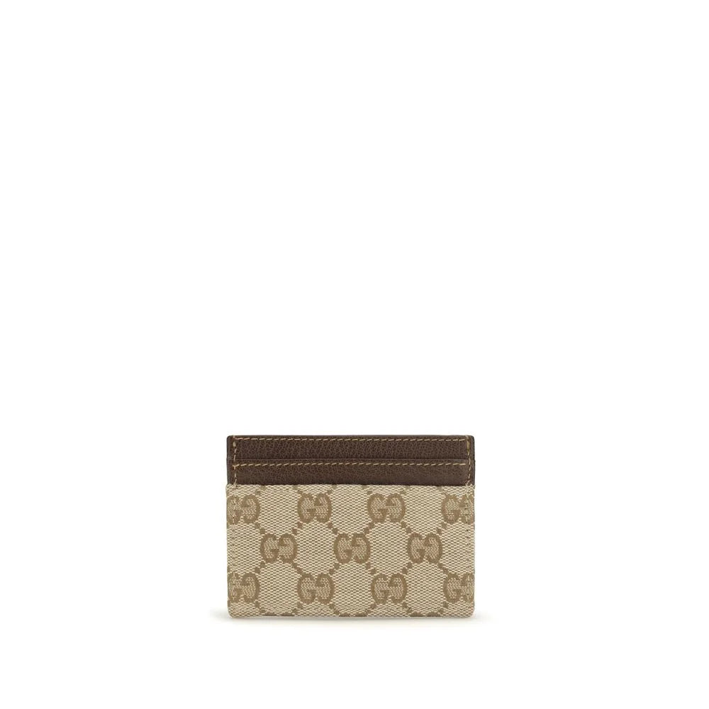 Gucci Portafoglio in Tessuto Beige