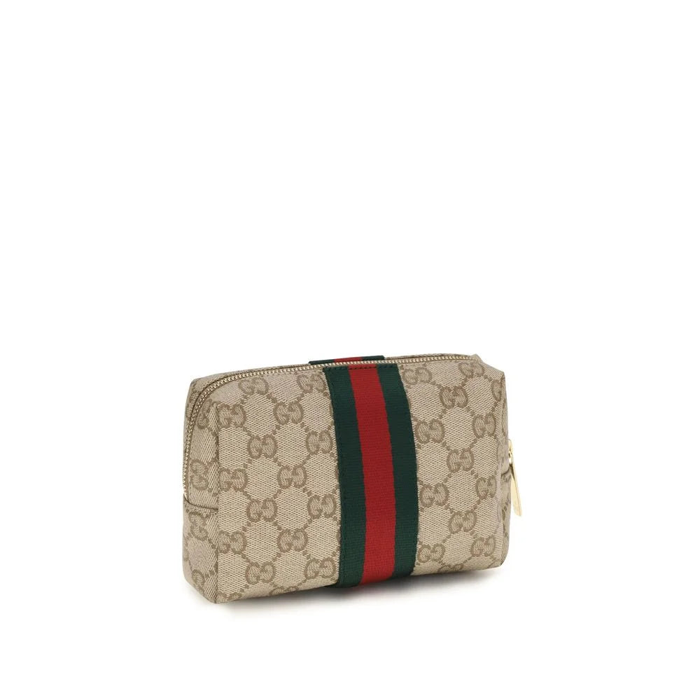 Gucci Bézs Stoff Tárca