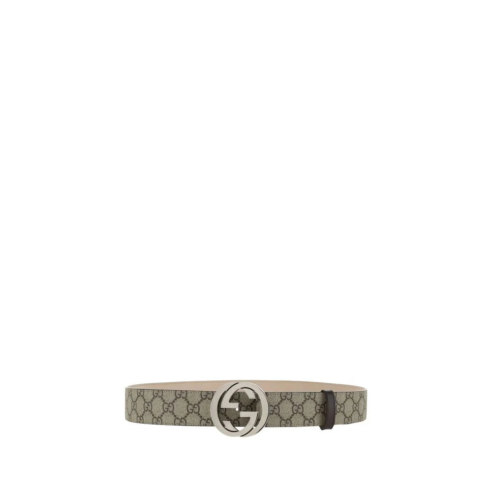 Gucci Beige GG Supreme Belt - 90 cm / 36 Inches