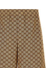 Gucci Beige Linen Bermuda Shorts - 48 | M
