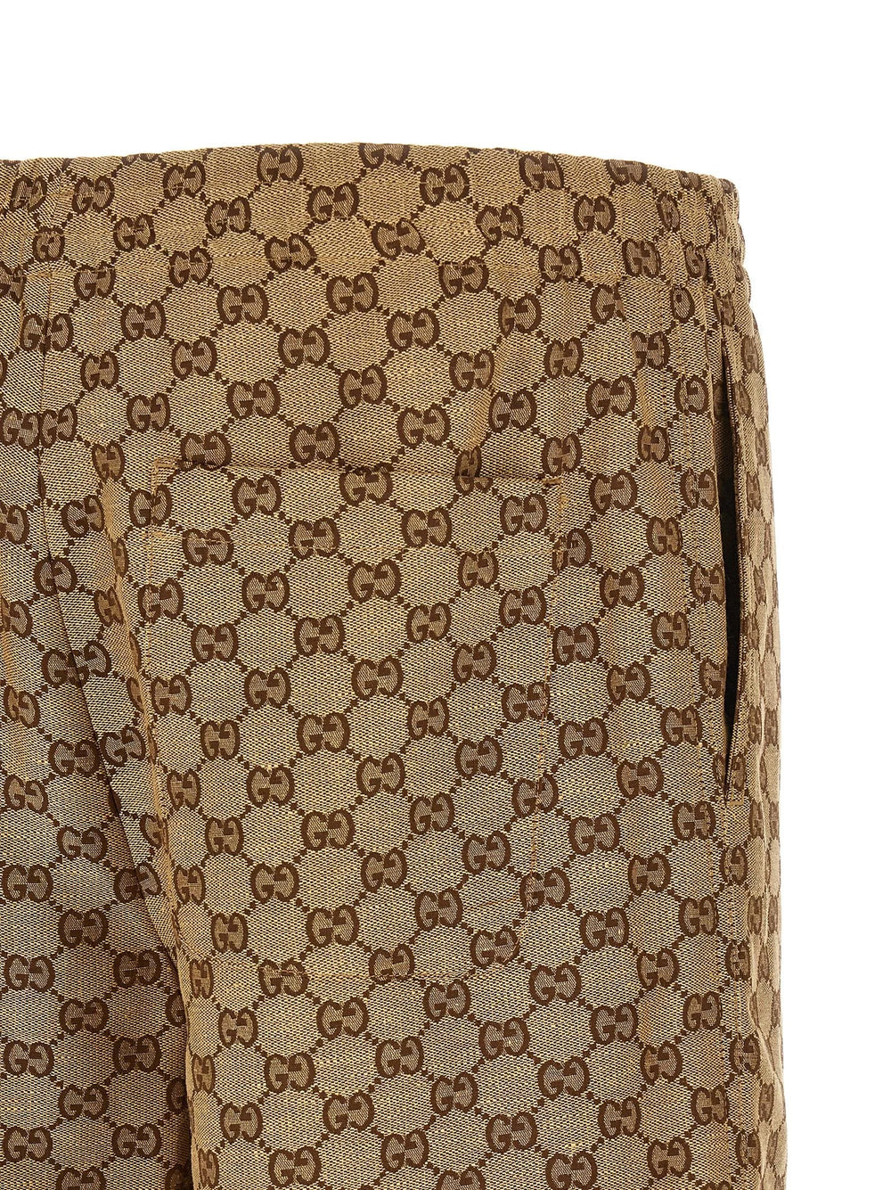 Gucci Beige Linen Bermuda Shorts - 48 | M